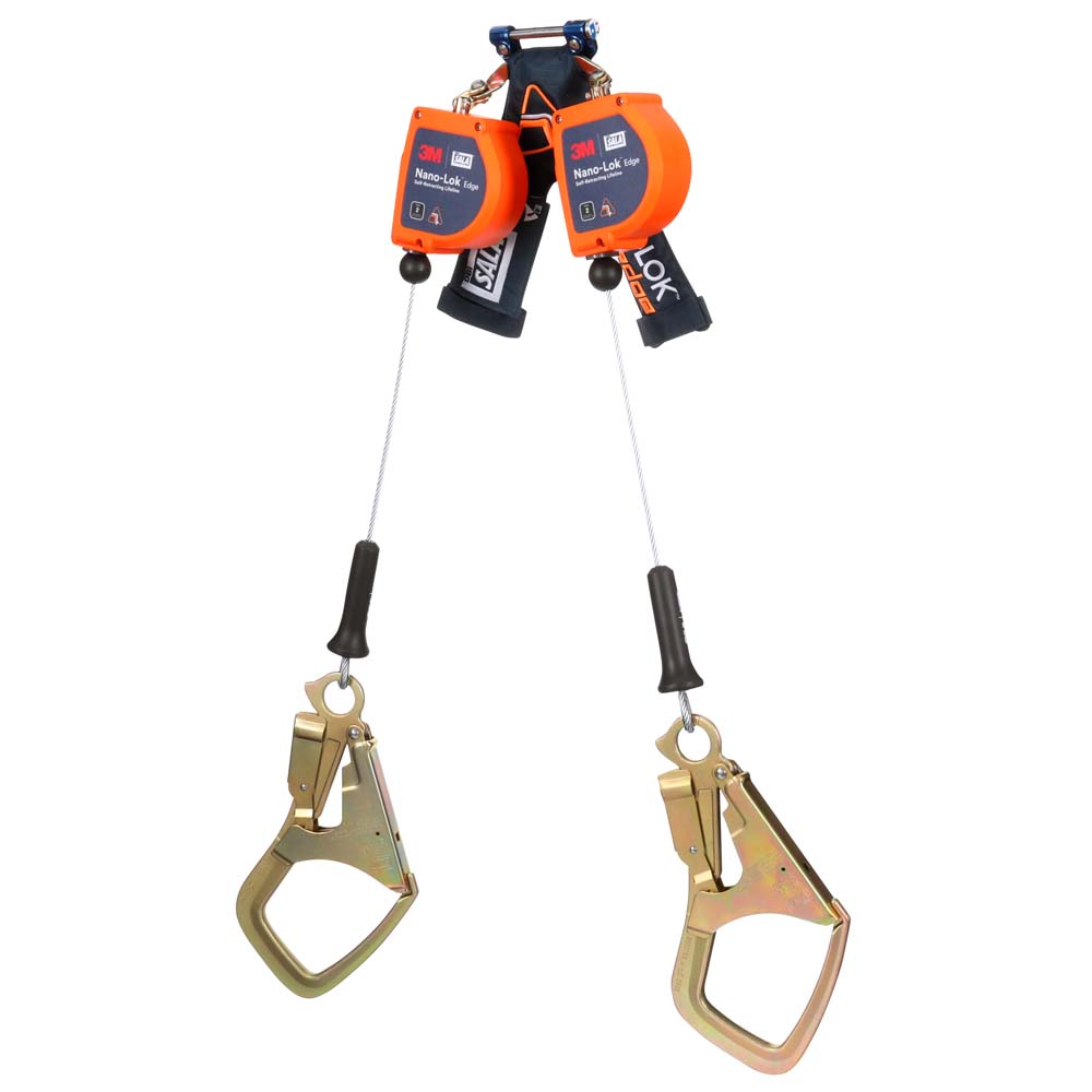 3M DBI-SALA Nano-Lok Twin-Leg Personal 6-Foot Self-Retracting Lifeline from Columbia Safety